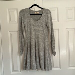 Hollister Long Sleeve Skater Dress, Size small